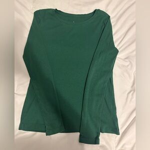 a new day Forest Green Long Sleeve Tee